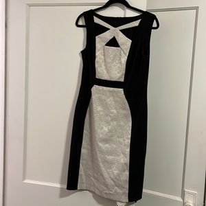 Black & White Connected Apparel Dress Size 8